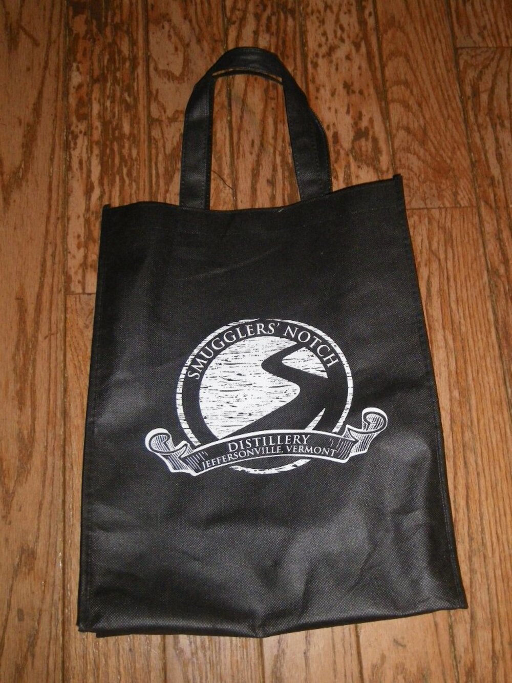 Smugglers Notch Distillery Jeffersonville, Vermont Reusable Fabric Tote Bag Rare